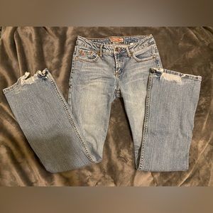 Paris Blues Low-rise Flare Jeans